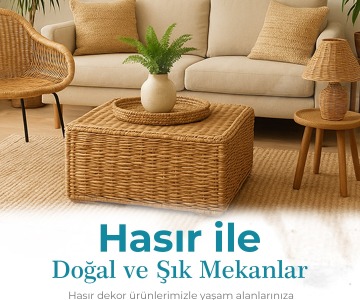 Hasır Kamış Dekorasyon