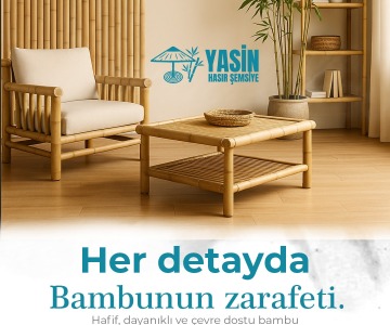 Hasır Kamış Dekorasyon