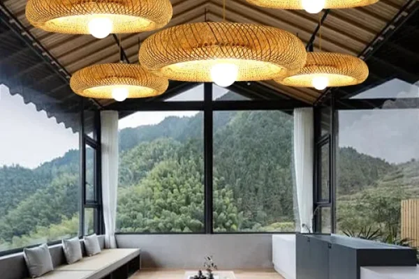 Rattan Avize Modelleri ile Doğal Aydınlatma