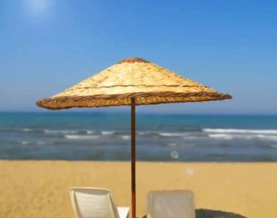 Hasır Plaj Şemsiyesi
